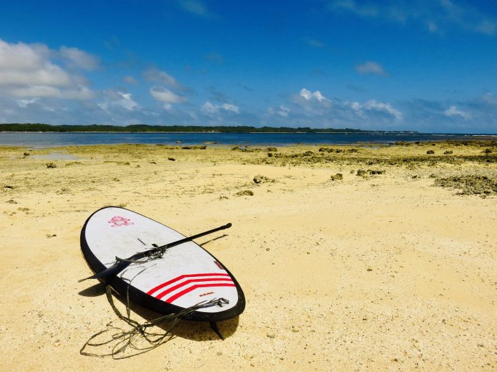 SUP Stand Up Peddel Surfing in Siargao Philippines Travel Blog