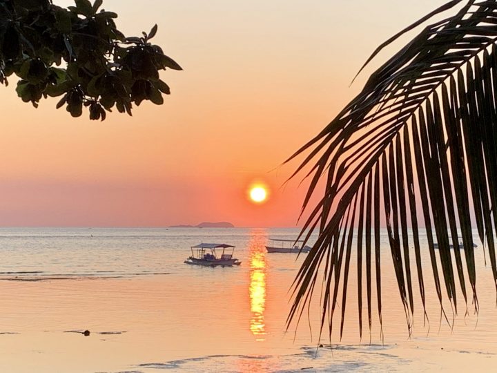 Ocean Sunset Siquijor Philippines Travel Blog