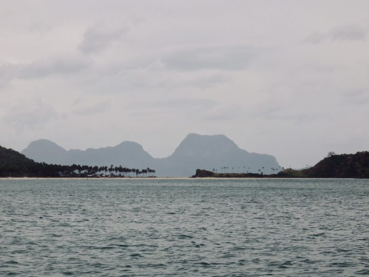 Skyline from Nacpan Beach TAO Experience Philippines Travel Blog