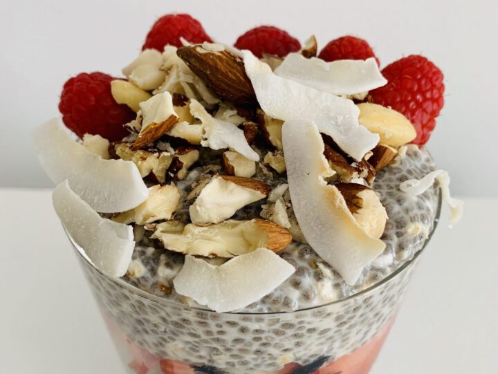 Chia Oatmeal Pudding Breakfast Food; Food Blog Recipes and Inspirations