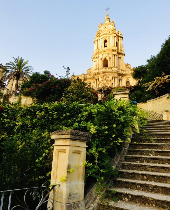 Duomo San Giorgio steps Modica Southeast Sicily Italy Travel Blog