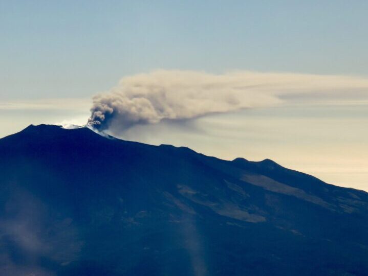 Smoke Volcano Etna East Sicily Italy Travel Blog Inspirations