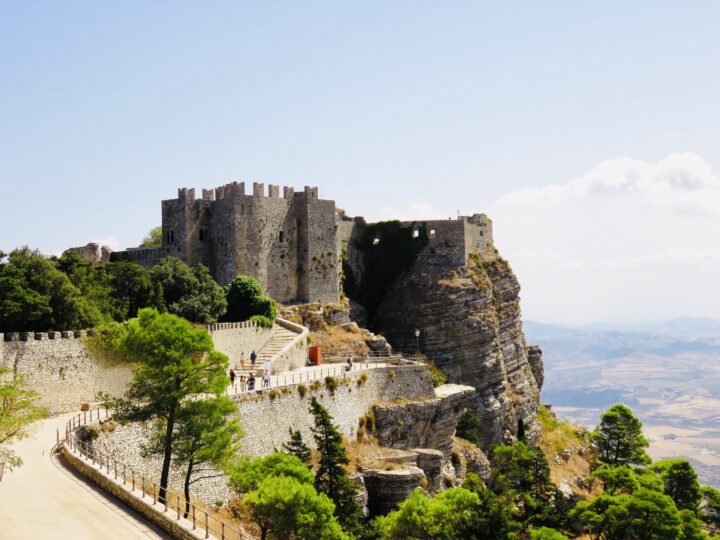 Castle of Venus Erice Northwest Sicily Italy Travel Blog