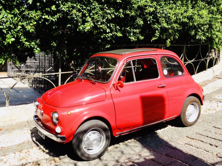 Fiat 500 old one Tips Sicily Italy Travel Blog