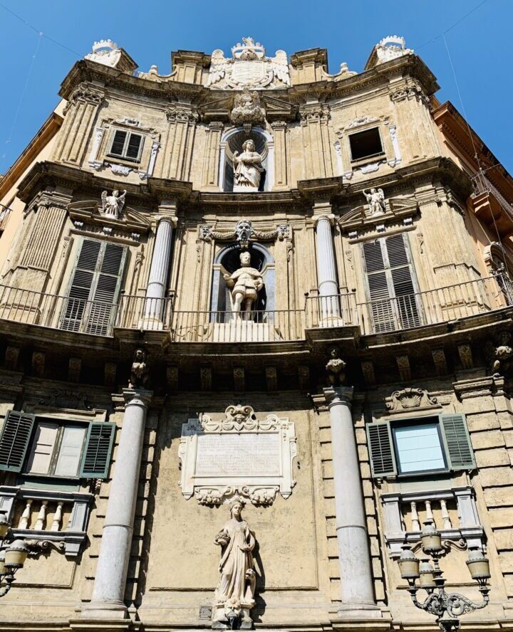 Quattro Canti Palermo Palermo Region Sicily Italy Travel Blog