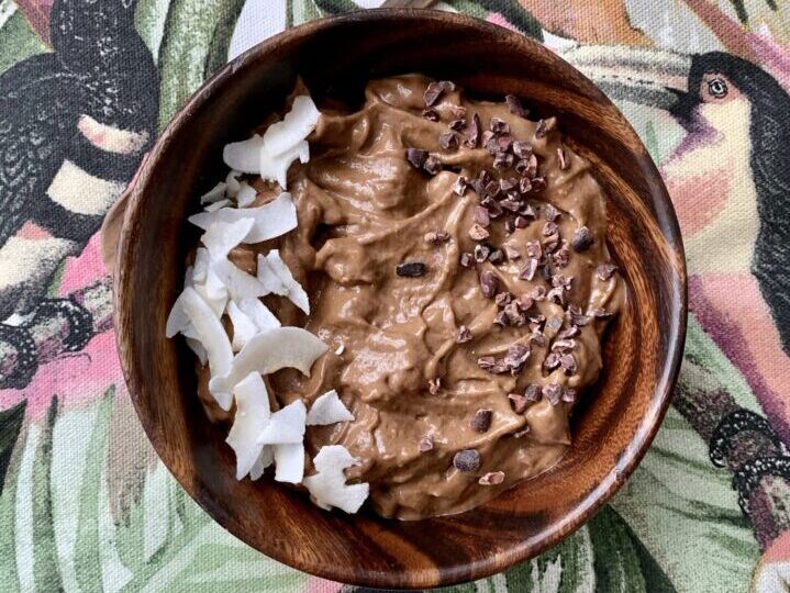 Chocolate Avocado Bowl!!