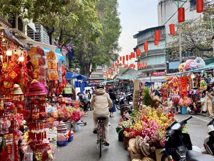 Bike Tour Hanoi during TET Hanoi Travel Blog Vietnam Asia