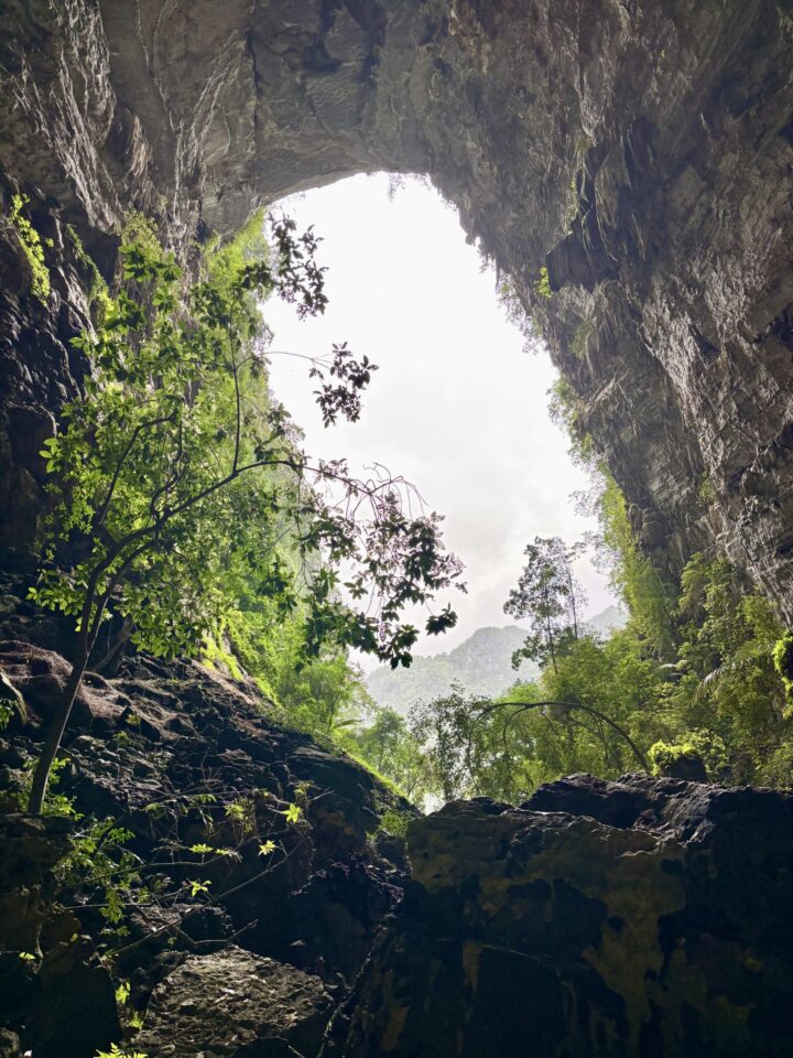 Entrance of Hang Tien Cave Travel Blog Phong Nha Vietnam