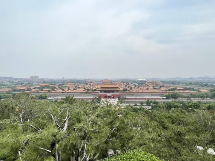 Forbidden City from Jingshan Park Travel Blog City trip Beijing