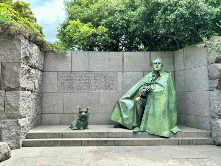 Franklin Roosevelt Memorial Washington DC City Trip US