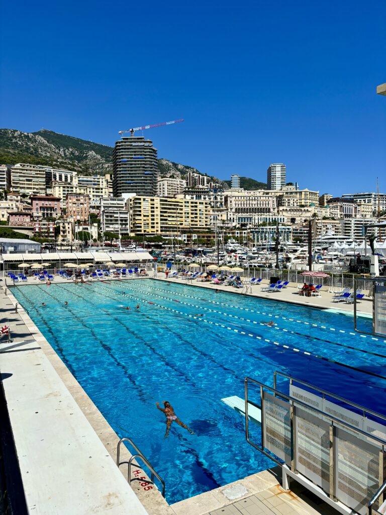 Iconic Swimming Pool Monte Carlo Monaco Travel Blog Cote d'Azur France