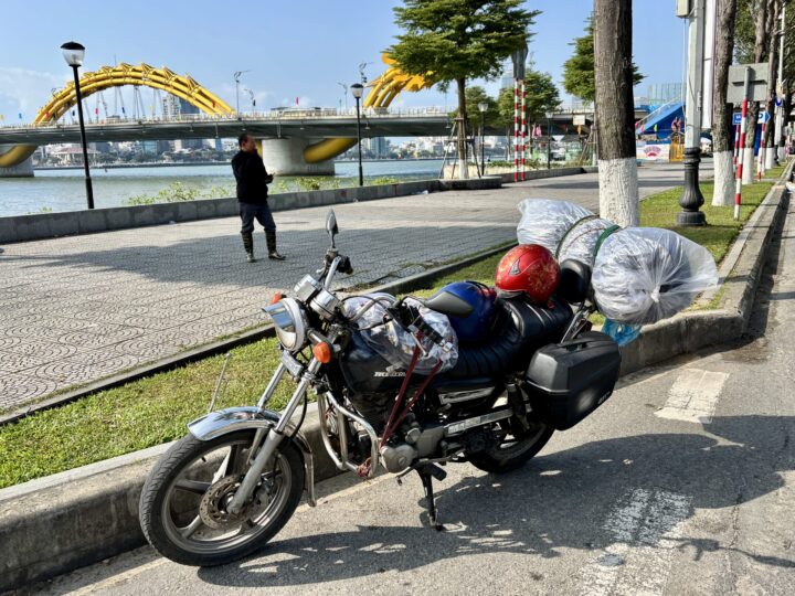 Including Luggage on motorbike Easyrider Travel Blog Vietnam