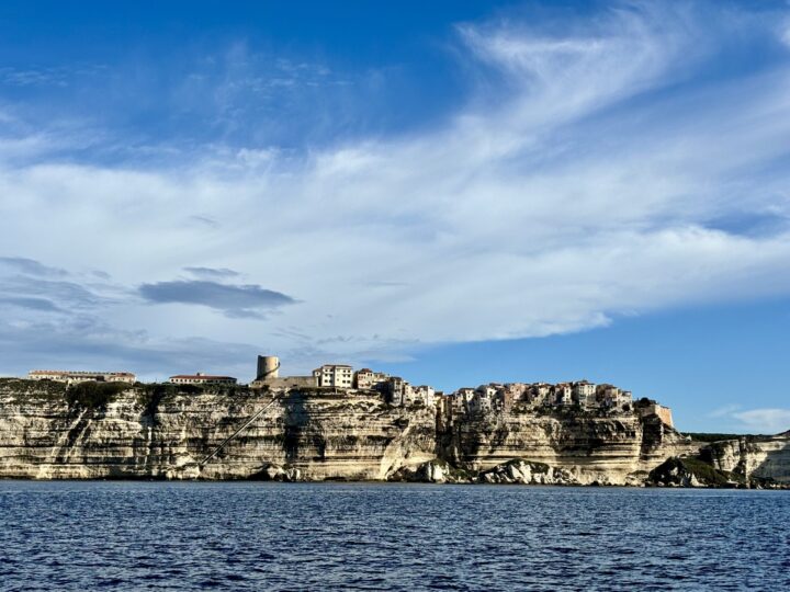 Limestone Bonifacio boat Lavezzi Southeast Corsica Travel blog Corsica France