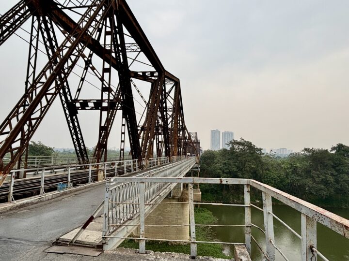 Long Bien Bridge Bike Tour Hanoi Hanoi Travel Blog Vietnam Asia