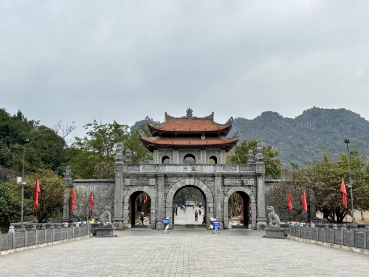 Main Gate Forbidden City Tam Coc Ninh Binh Travel Blog Vietnam