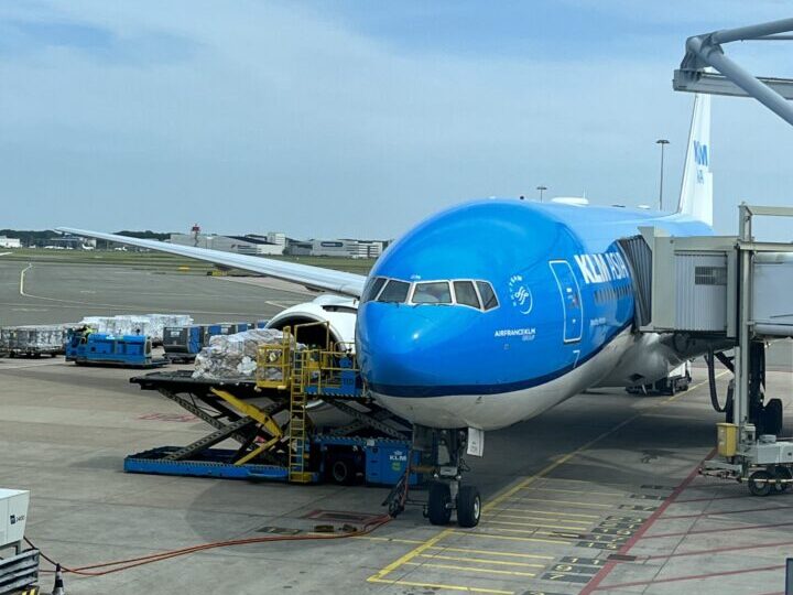 Plane KLM Beijing China