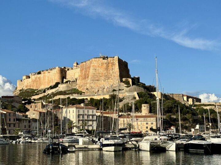 Port view Bonifacio Southeast Corsica Travel blog Corsica France