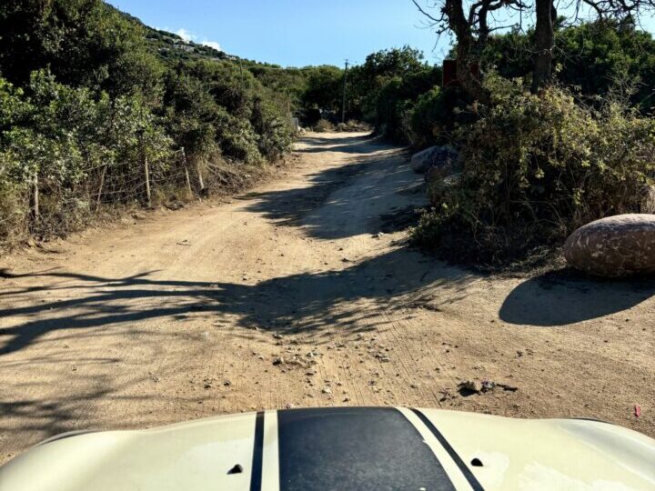 Roads unpaved Corsica Travel blog France