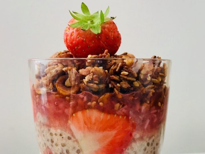 Strawberry Chia Pudding Food Breakfast Food Let Me Inspire You