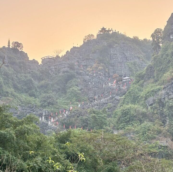Walk up Mua Cave Tam Coc Ninh Binh Travel Blog Vietnam