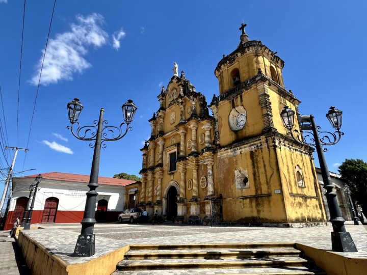 Yellow Church Leon Nicaragua Things to do Travel Tips and Travel Inspirations Blog