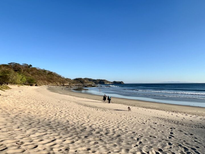 Beach overview Playa Maderas San Juan Del Sur Travel Blog Nicaragua Central America