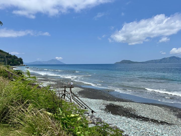 Blue Stone Beach near Ende in Flores