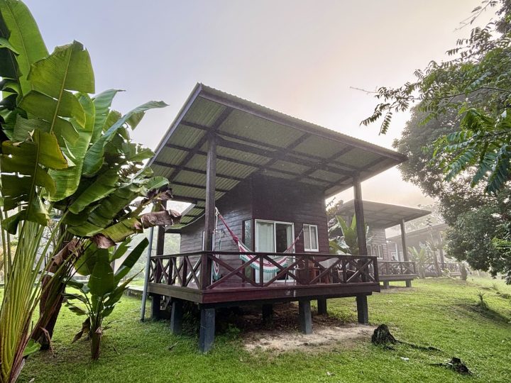 Jungle bungalow at Knini Paati Suriname