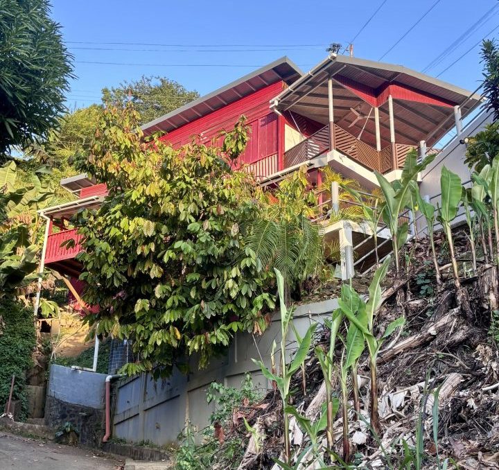 Castara Cottage exterior in Castara Tobago