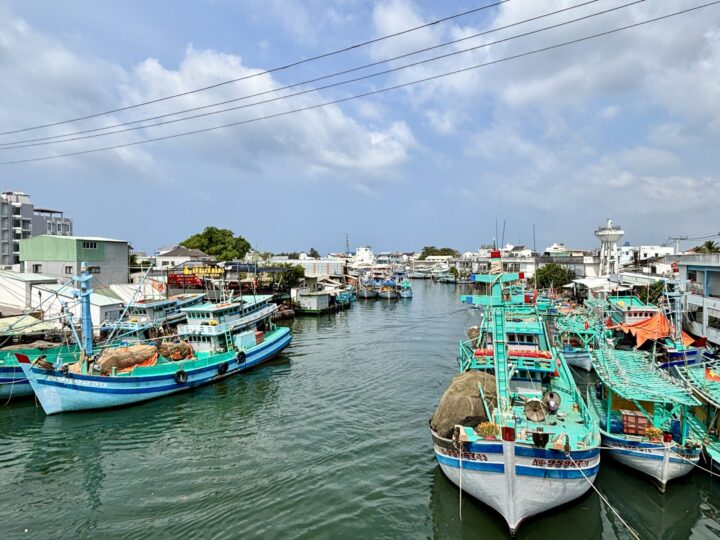 Duong Dong Fish Market Boats Travel Blog Phu Quoc Vietnam Asia