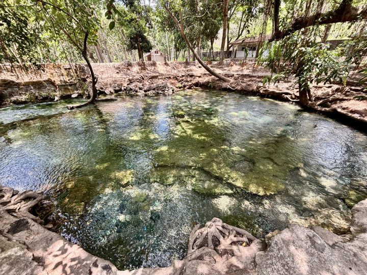 First pool at Soa Mengeruda Hot Spring near Bajawa