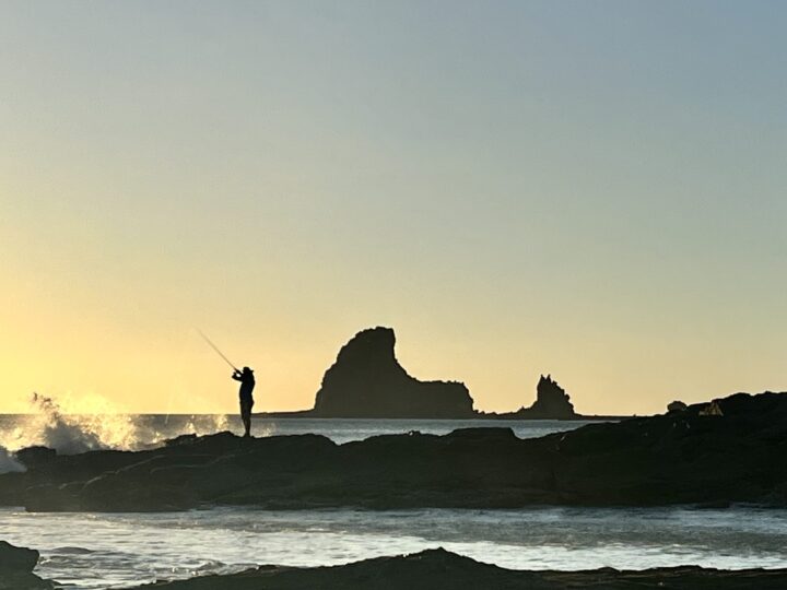Fisher Sunset Playa Maderas San Juan Del Sur Travel Blog Nicaragua Central America