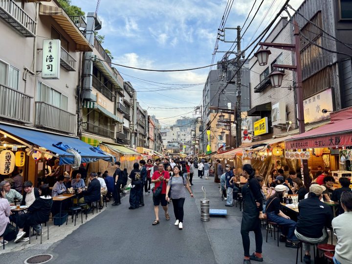 Hoppy Street in Asakusa Tokyo Japan