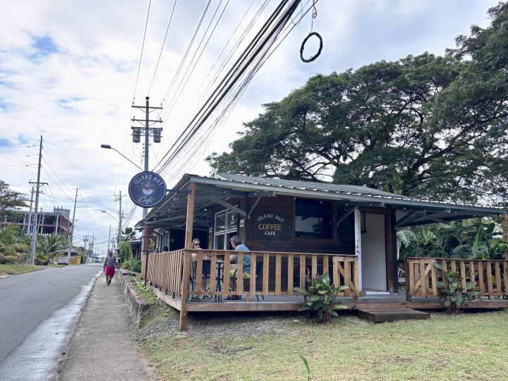 Island Hut Cafe in Crown Point Tobago