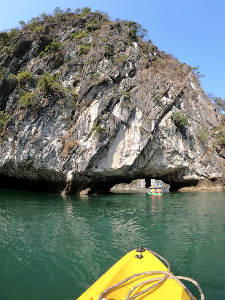 Kayak Lagoons Cat Ba Lan Ha Bay Halong Bay Travel Blog Vietnam