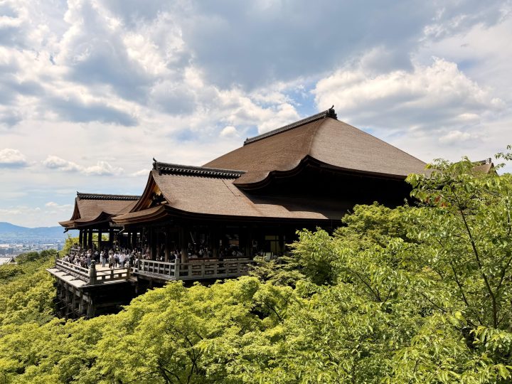 Kiyomizu-dera temple in Kyoto Japan