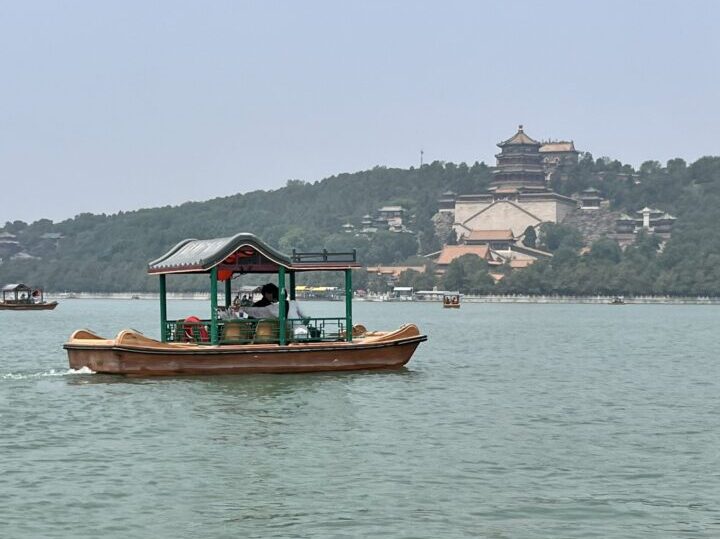 Kunming Lake Electric Boat Things to do in Beijing City Trip Beijing China