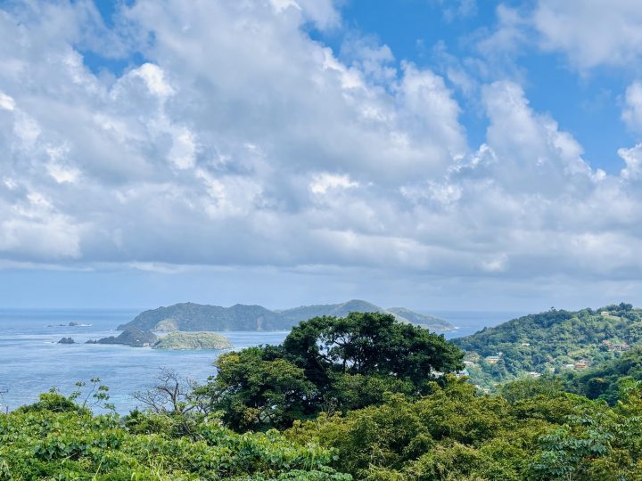 View toward Little Tobago Coastal view toward Little Tobago while driving