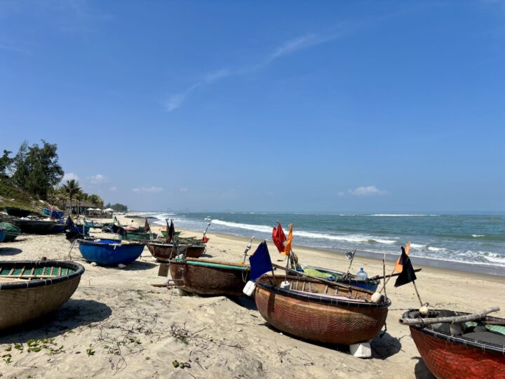 Local Boats An Bang Beach Hoi An Travel Blog Hoi An Vietnam Asia