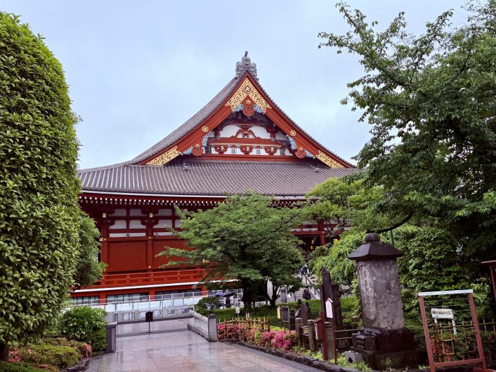 Main hall of Senso-ji Temple in Asakusa Tokyo