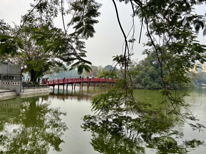 Ngoc Son Temple Hoan Kiem Lake Hanoi Hanoi Travel Blog Vietnam Asia