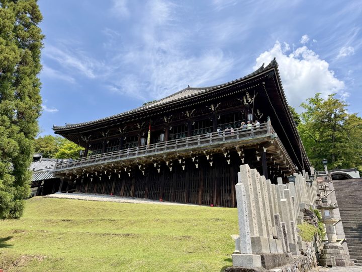 Nigatsu-do Temple in Nara, Japan