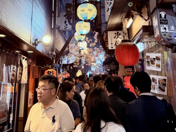 Omoide Yokocho Memory Lane in Shinjuku Tokyo