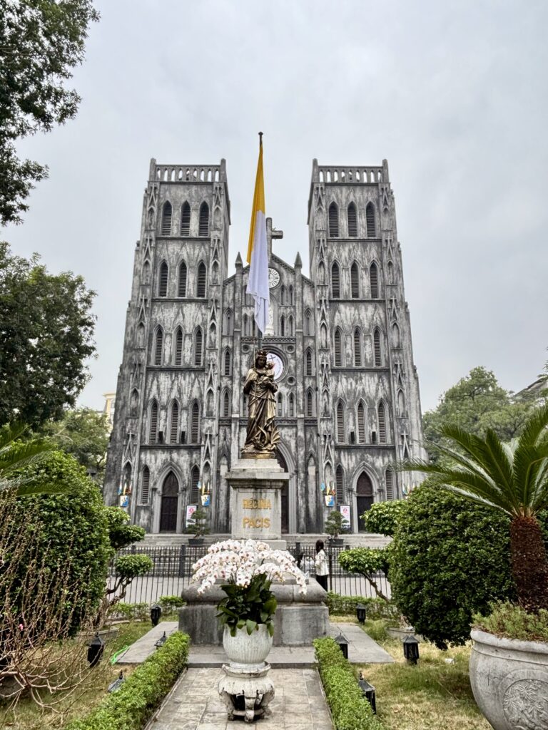 St Joseph Cathedral Hanoi Bike Tour Hanoi Travel Blog Vietnam Asia