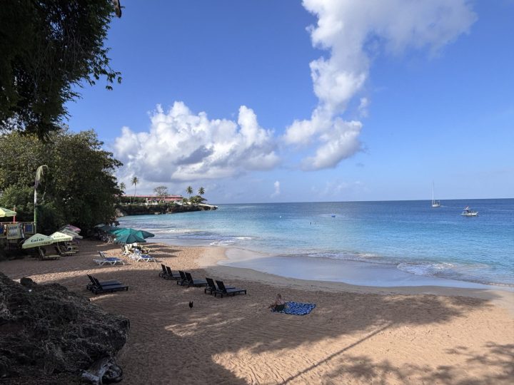Store Bay beach in Crown Point Tobago