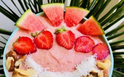 Summer Watermelon Breakfast Bowl