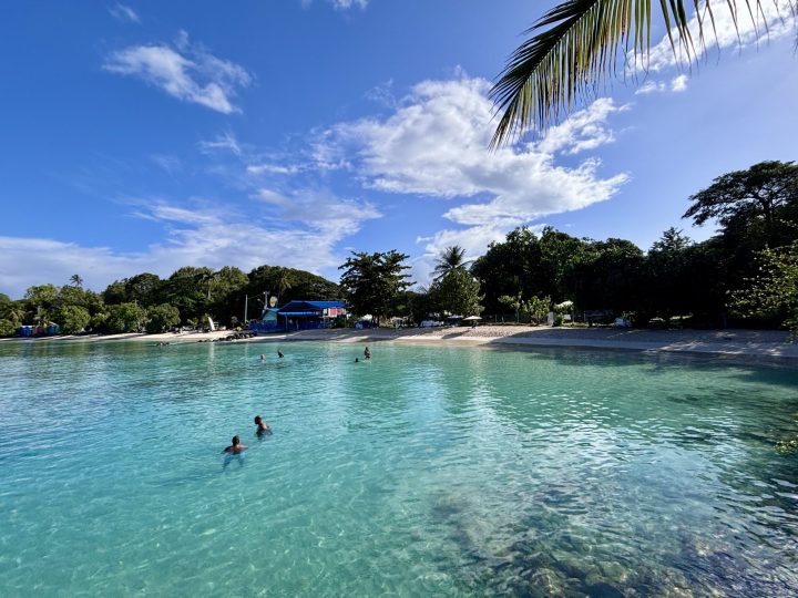 Swallow’s Beach in Crown Point Tobago