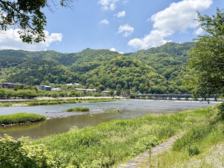Togetsukyo Bridge in Arashiyama Kyoto