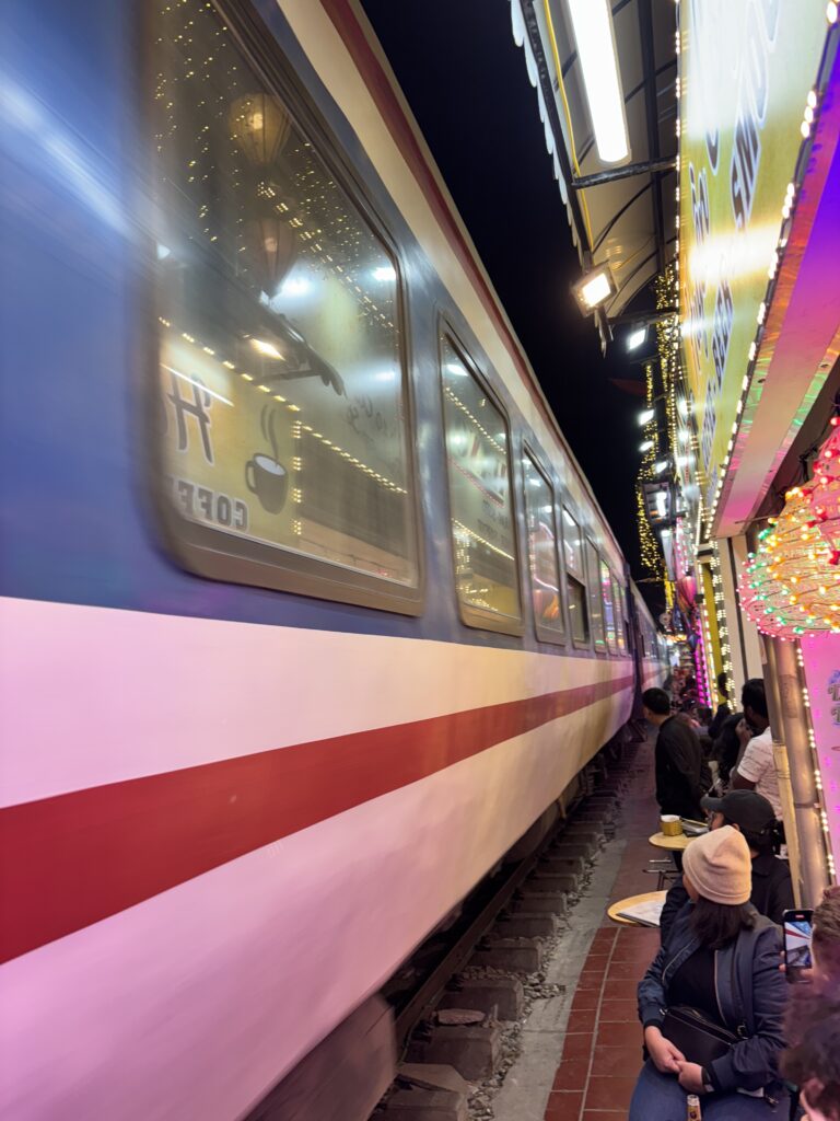 Train Street During Hanoi Travel Blog Vietnam Asia
