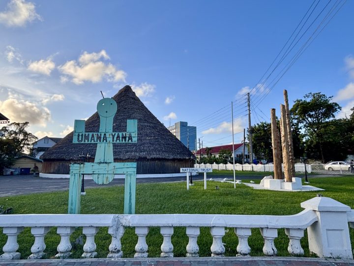 Umana Yana in Georgetown Guyana